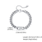 PENDRA Charm Cuban Bracelet