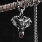 PENDRA Soladric Dinosaur Motif Necklace