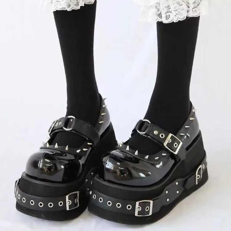 PENDRA Leather Large Size Shoes