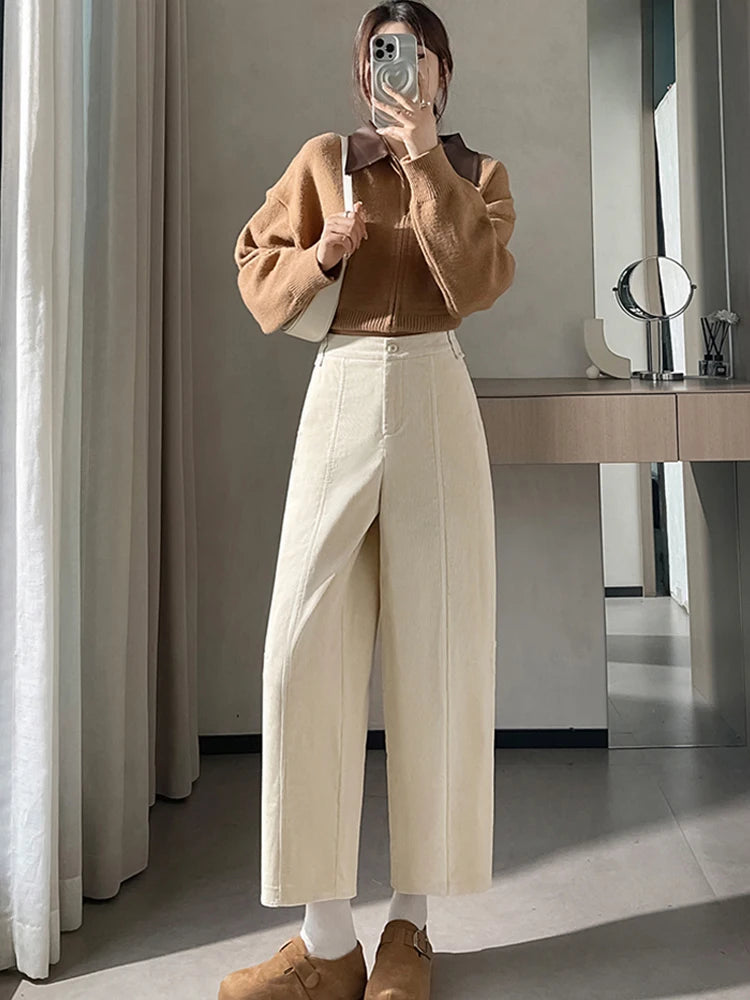 PENDRA Graywork Multi Pocket Wide Leg Pants