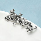 PENDRA Five Cats Friends Animal Brooch