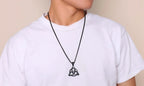 PENDRA Triquetra Knot Irish Pendant Necklace