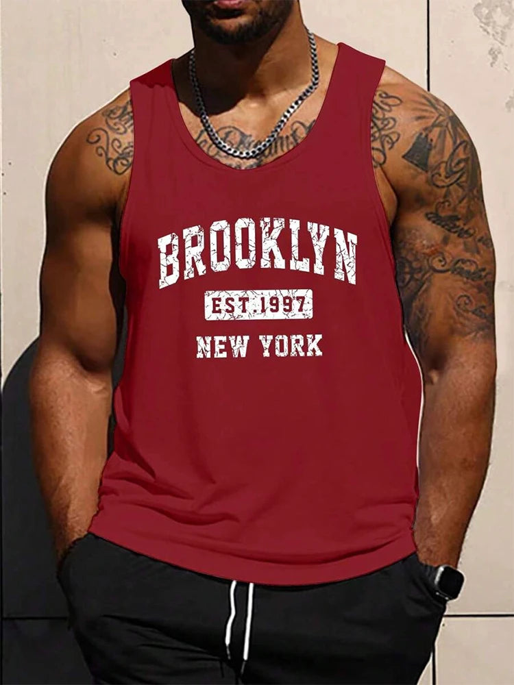 PENDRA 3D Print Sport Sleeveless T-Shirt