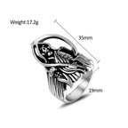 PENDRA Grimreaper Vintage Grim Reaper Skull Ring