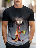 PENDRA Sports Abstract Cartoon T-Shirt
