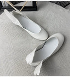 PENDRA Flat Medieval Shallow Shoes