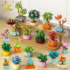 PENDRA Succulent Potted Floral Building Set