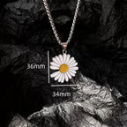 PENDRA Daisymini Stainless Steel Daisy Pendant