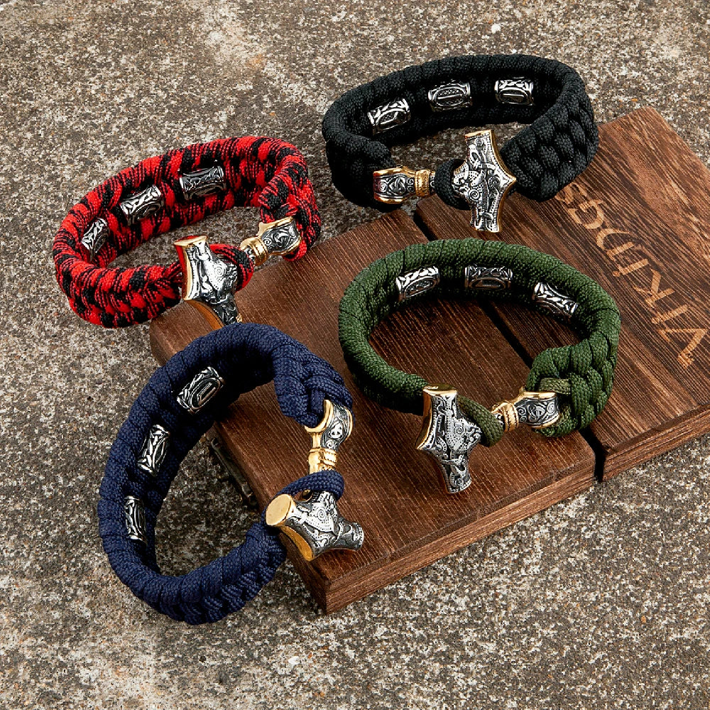 PENDRA Rune Hammer Bracelet
