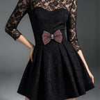 PENDRA Seraorae Rhinestone Pearl Wide Corset Belt