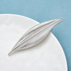 PENDRA Folielle Elegant Leaf Brooch
