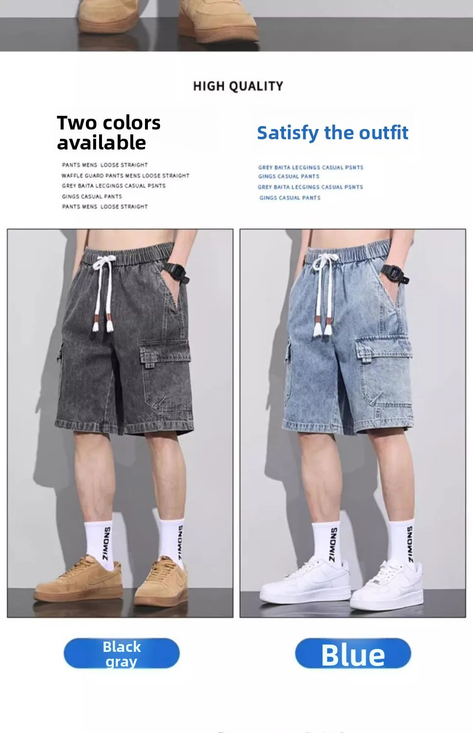 PENDRA Big Pocket Teen Shorts