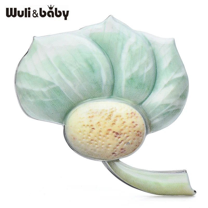PENDRA Lotuselle 3-Color Lotus Flower Brooch