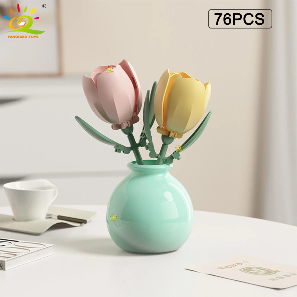 PENDRA Vase Eternal Floral Building Set