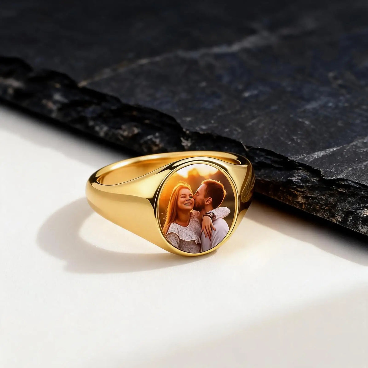PENDRA Jorvex Photo Custom Ring