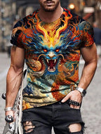 PENDRA Printed Sports Tops T-Shirt