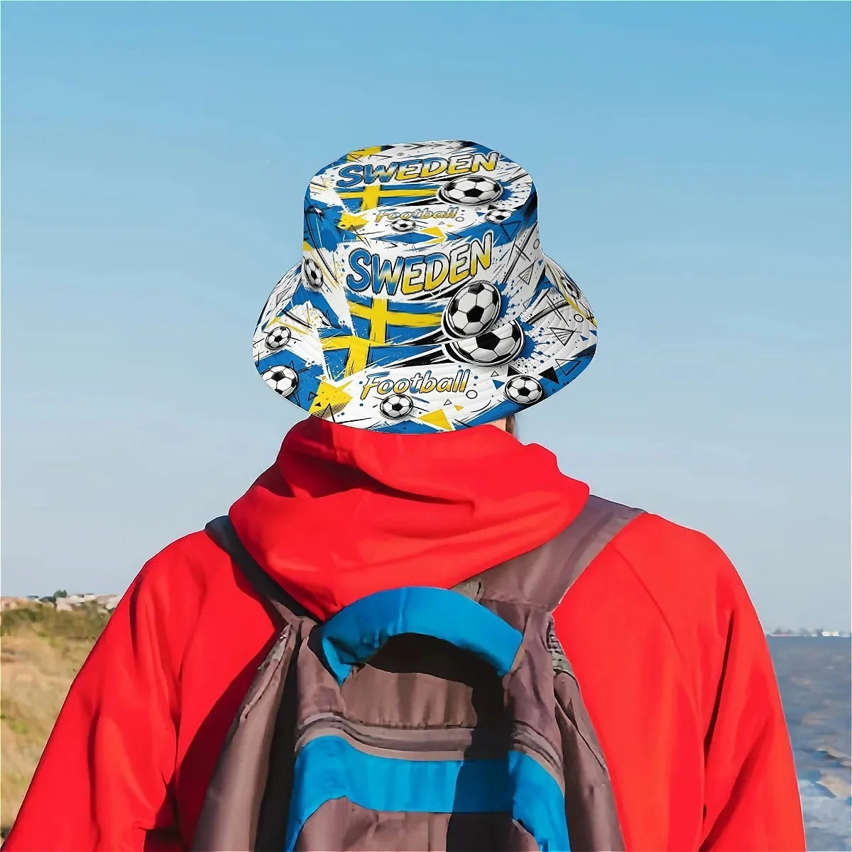 PENDRA 1pcs Football Fan Bucket Hat