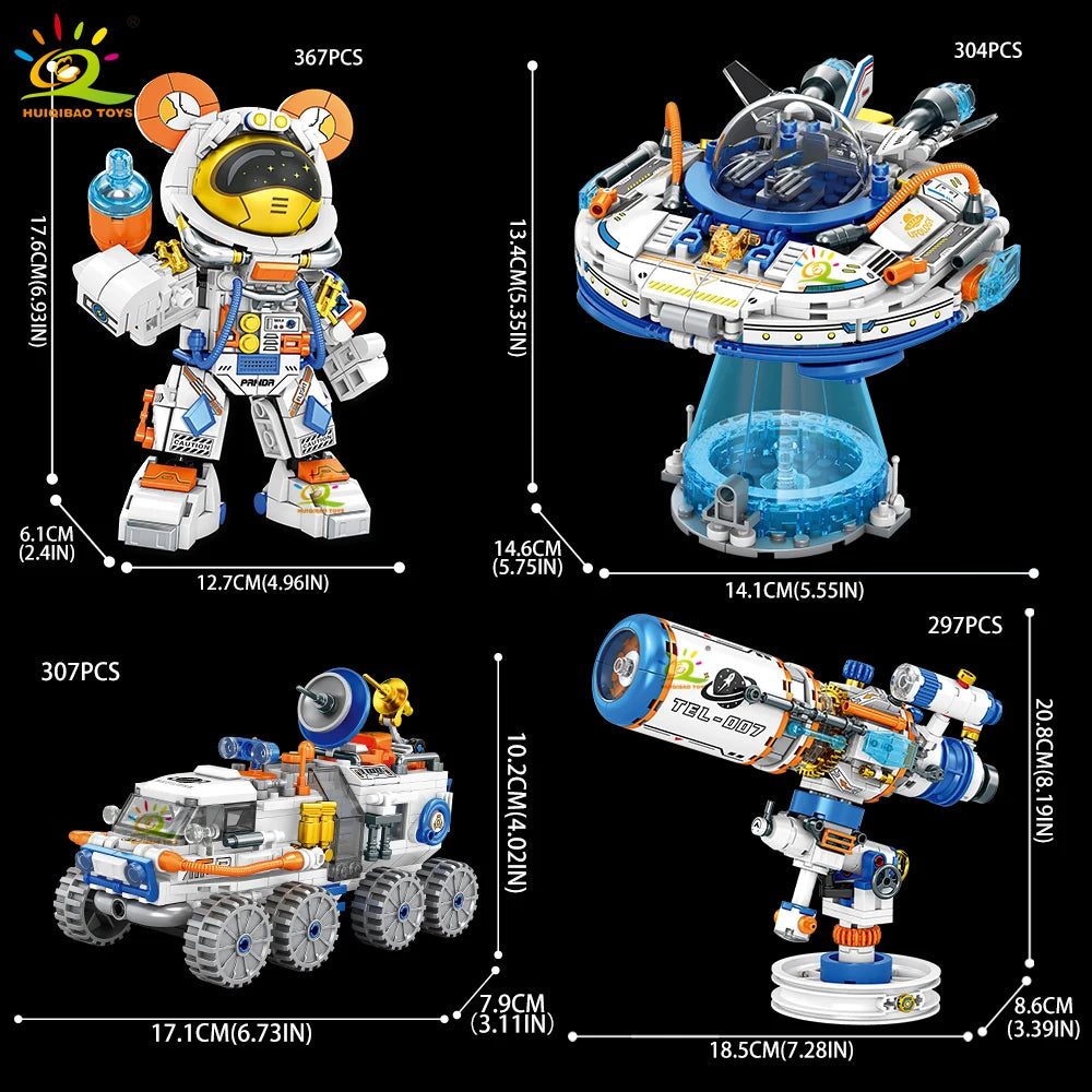 PENDRA Space Astronaut Spacecraft Building Set