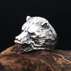 PENDRA Bearcrest Nordic Viking Bear Head Pendant