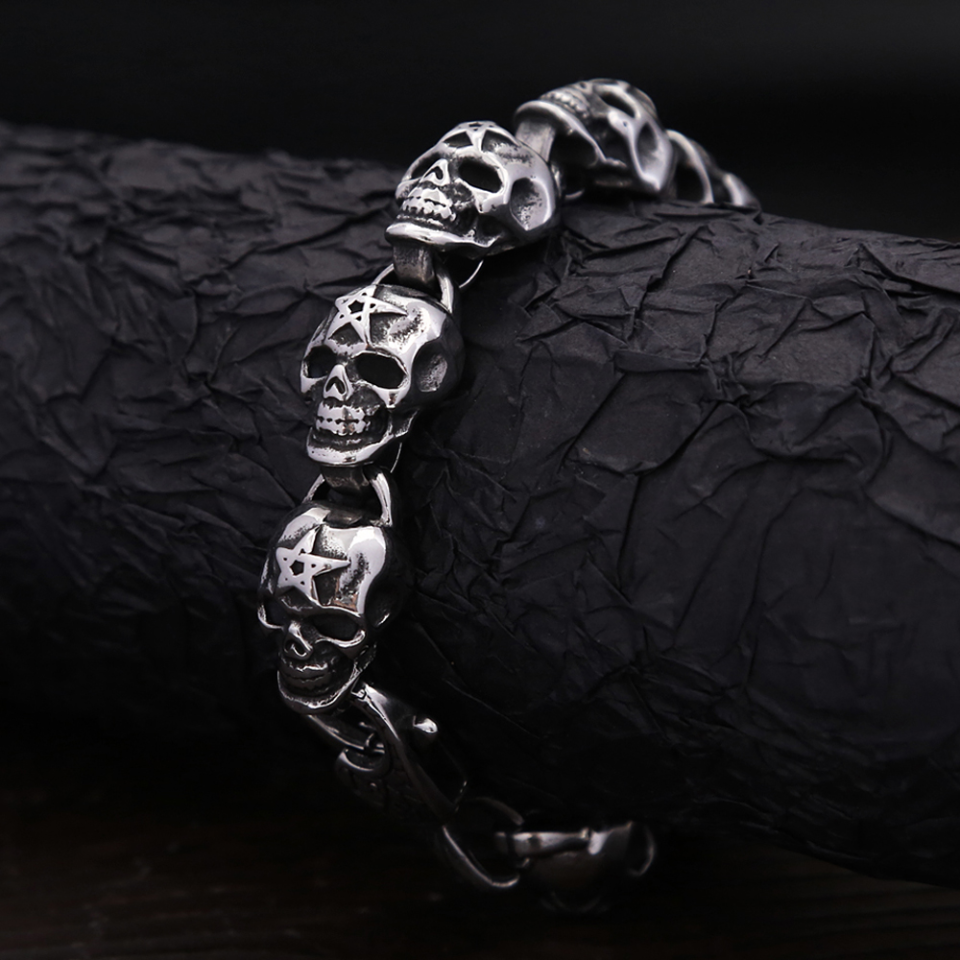 PENDRA Leopardcrest Stainless Steel Animal Bracelet