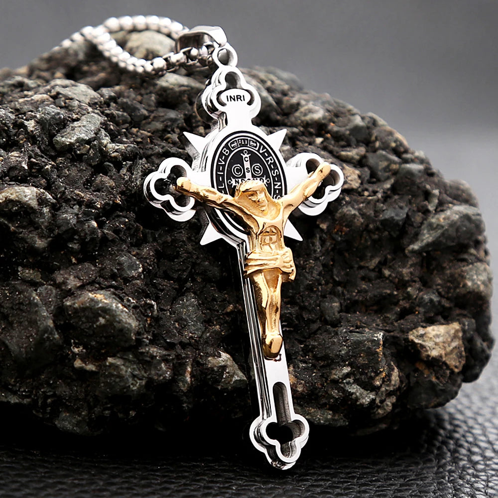 PENDRA Jesuscross Christian Cross Pendant