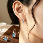 PENDRA Water Sterling Silver 2 Earrings