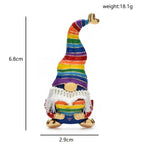 PENDRA Lovely Santa Claus Brooch