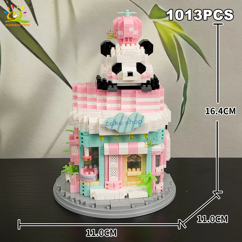 PENDRA Panda Coffee Mini Building Set