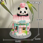 PENDRA Panda Coffee Mini Building Set