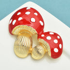 PENDRA Mycella Lovely Mushroom Brooch