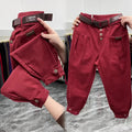 Solid Color Pants Women 2024 New Fashion Spring Autumn Korean Loose Casual Harem Pants Trousers