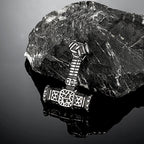 PENDRA Rune Vintage Pendant Necklace