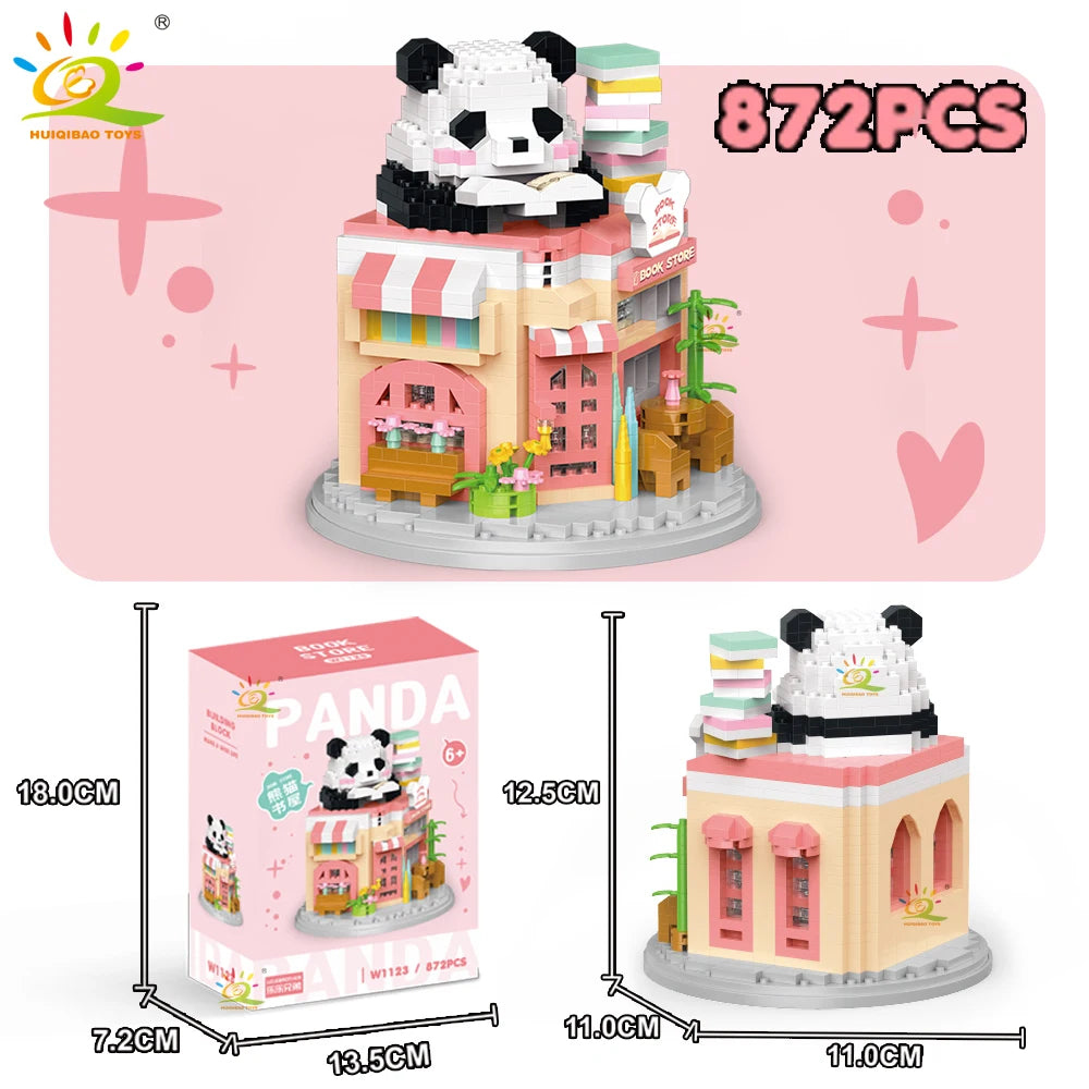 PENDRA Panda Coffee Mini Building Set