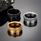 PENDRA Rune Black Ring