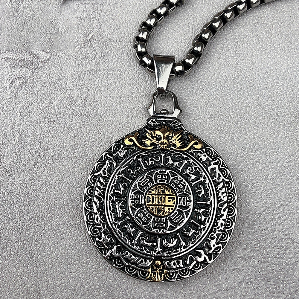 PENDRA Bagua Nine Palaces Bagua Pendant
