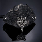 PENDRA Crow Rune Necklace
