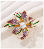 PENDRA Pearlina Pearl Flower Brooch