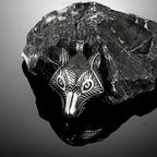 PENDRA Wolf Rune Celtic Necklace