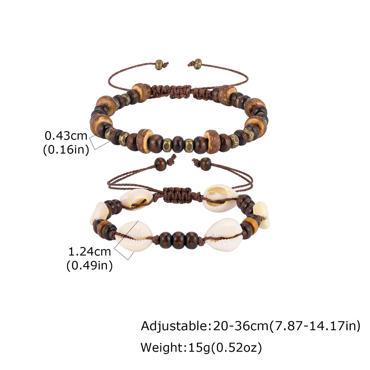 PENDRA Corrith Shell Bead Bracelet