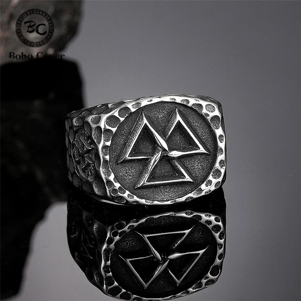 PENDRA Rune Compass Ring