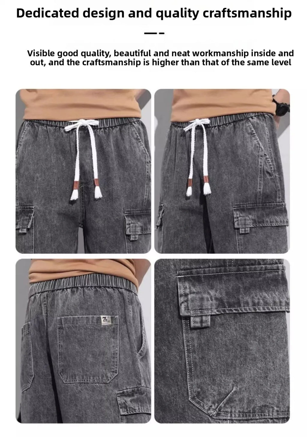 PENDRA Big Pocket Teen Shorts