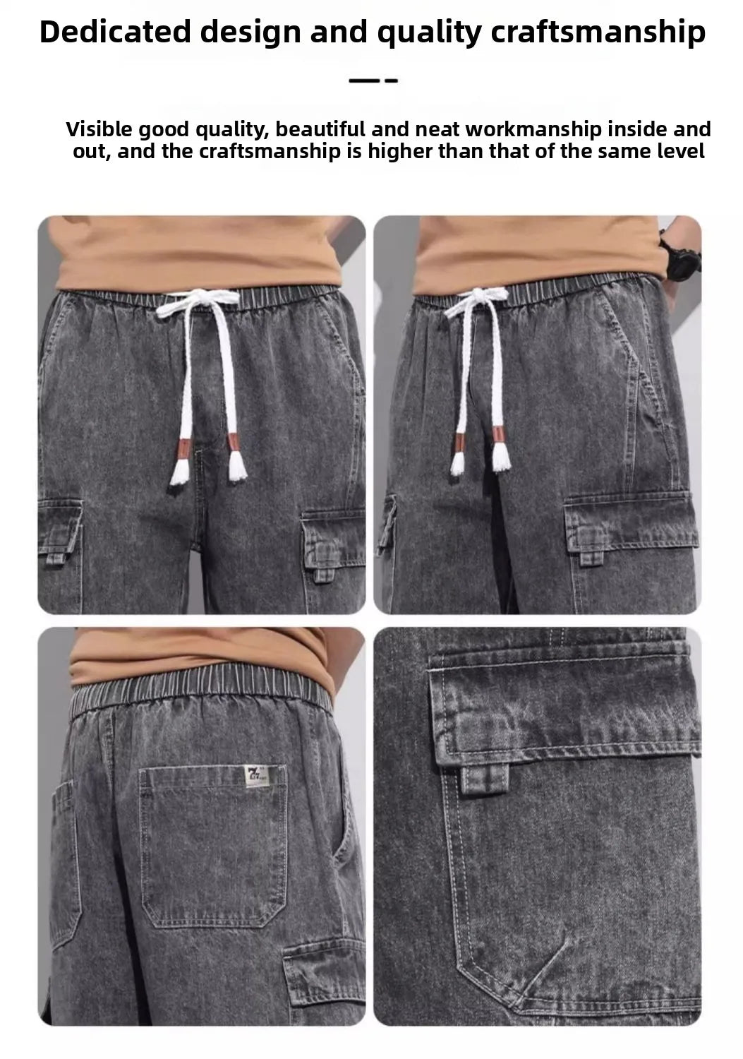 PENDRA Big Pocket Teen Shorts