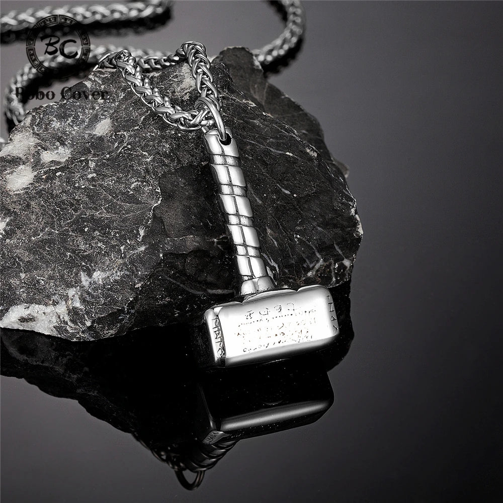 PENDRA Hammer Norse Necklace