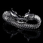 PENDRA Wolfcrest Stainless Steel Animal Cuff Bracelet