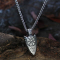 PENDRA Compass Vintage Necklace