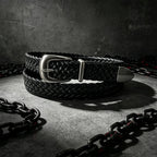 PENDRA Zaraara Black Cross Luxury Belt