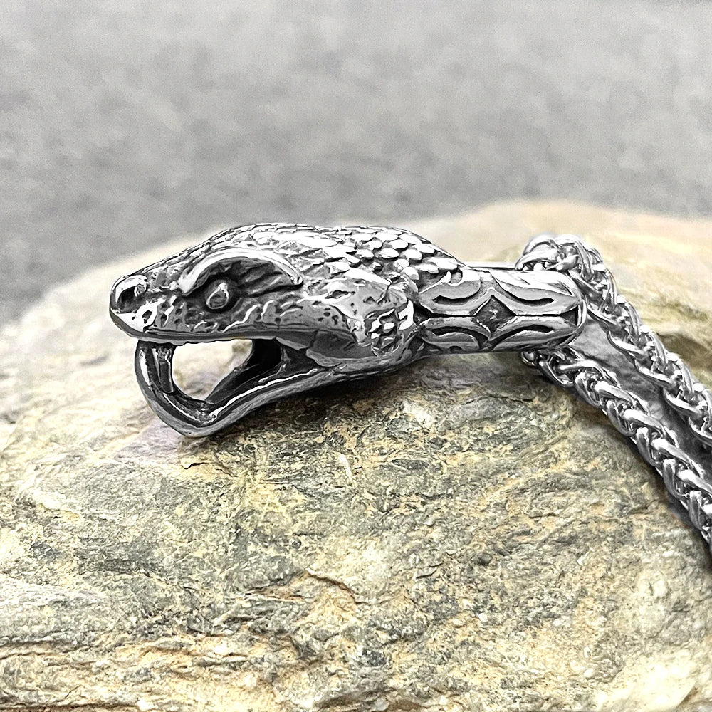 PENDRA Snake Vintage Necklace