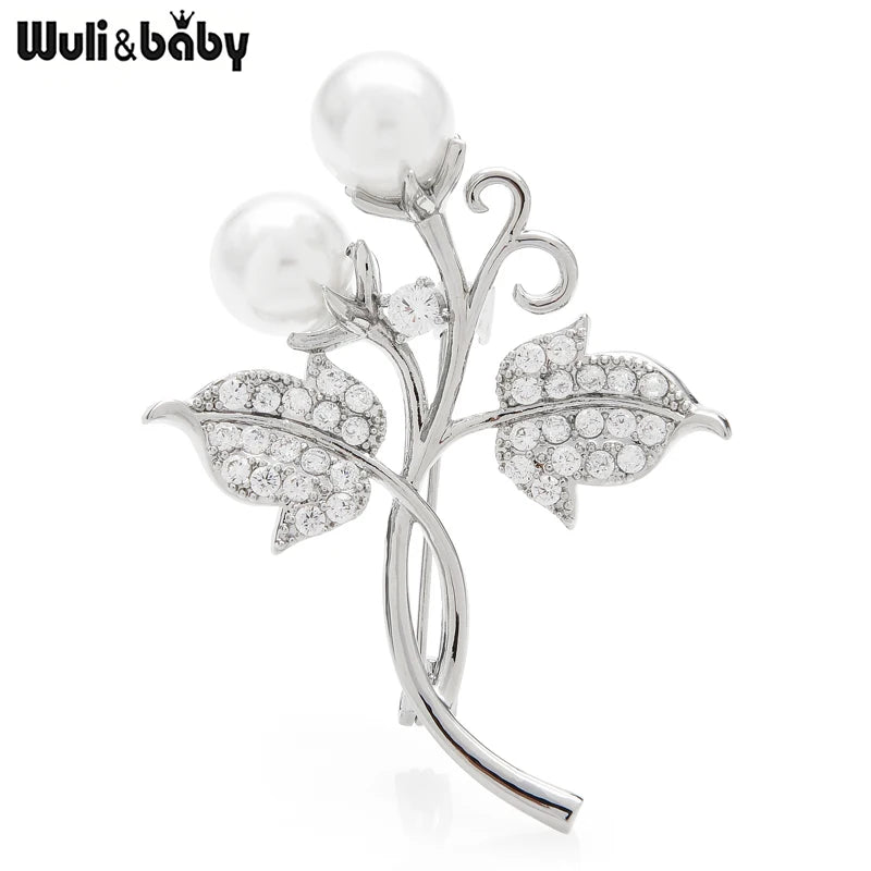 PENDRA Gardenia Floral & Animal Brooch Collection