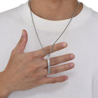 PENDRA Mobius Viking Valknut Pendant Necklace