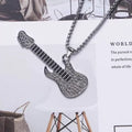 PENDRA Guitarshine Rhinestone Guitar Pendant